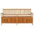 Banco de almacenaje madera maciza de acacia 170