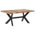 Mesa de comedor de madera acacia acabado miel 180x90x75