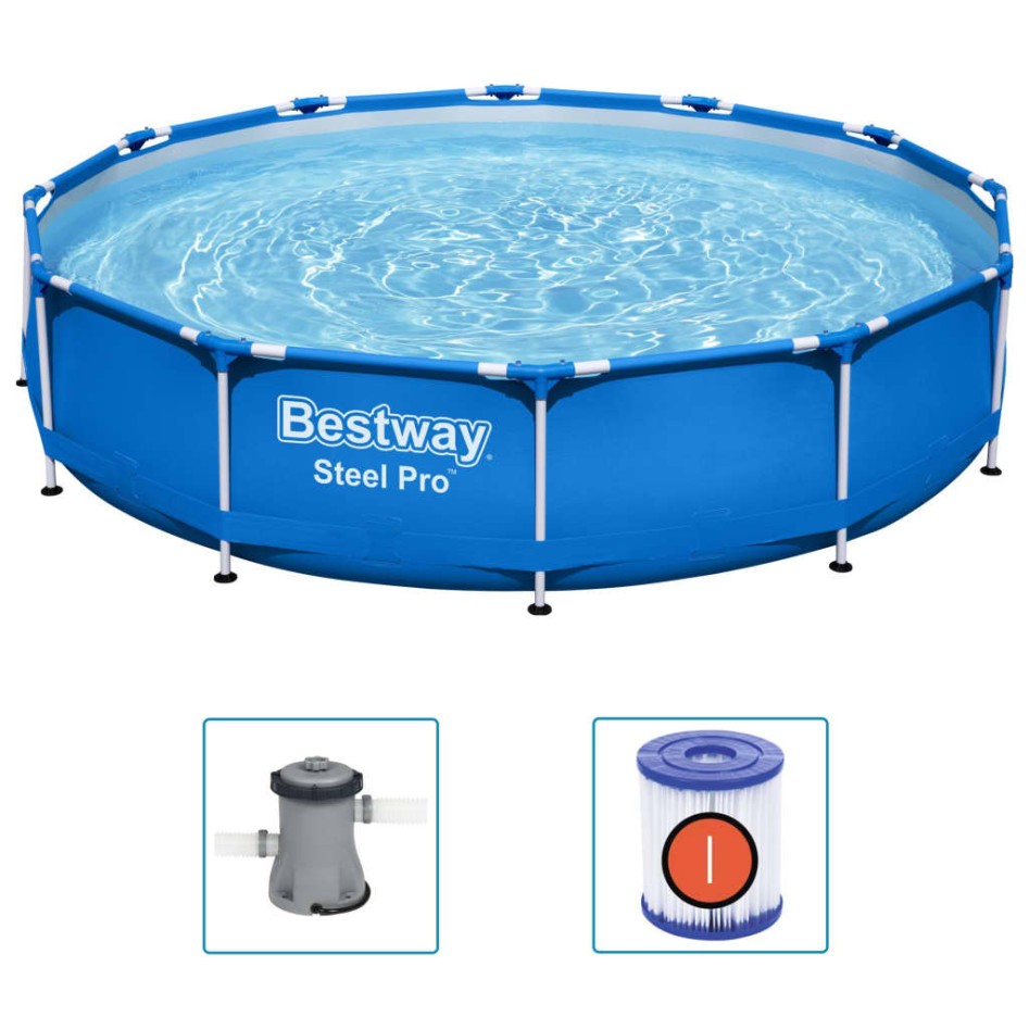 Bestway Piscina con estructura Steel Pro 366x76