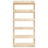 Estantería/divisor de espacios madera de pino 80x30x167,4
