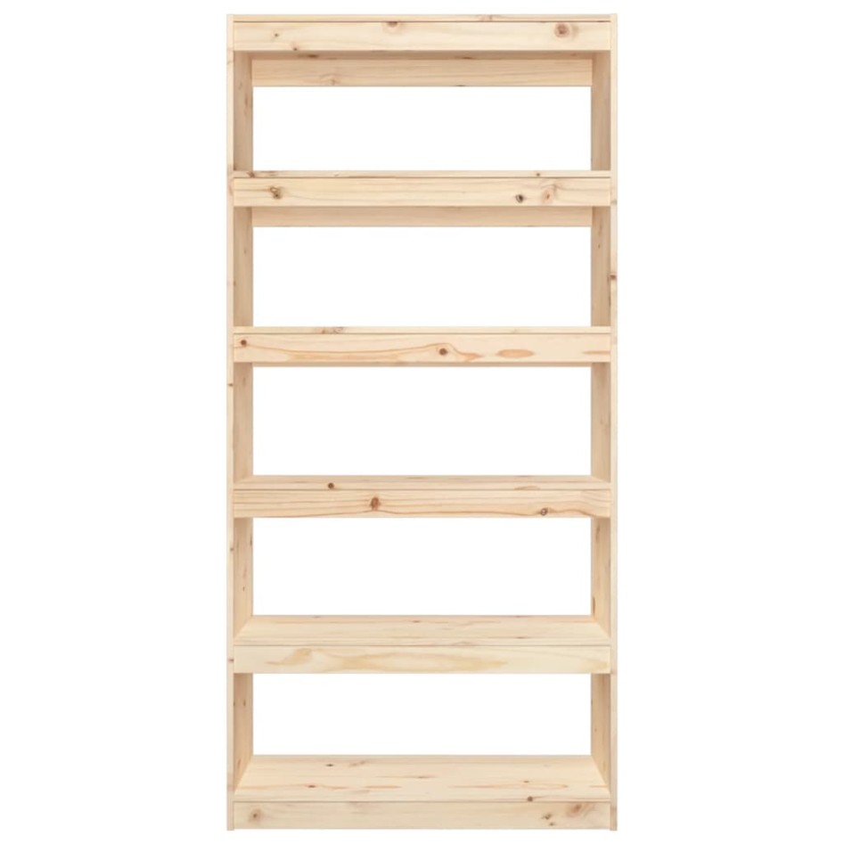 Estantería/divisor de espacios madera de pino 80x30x167,4