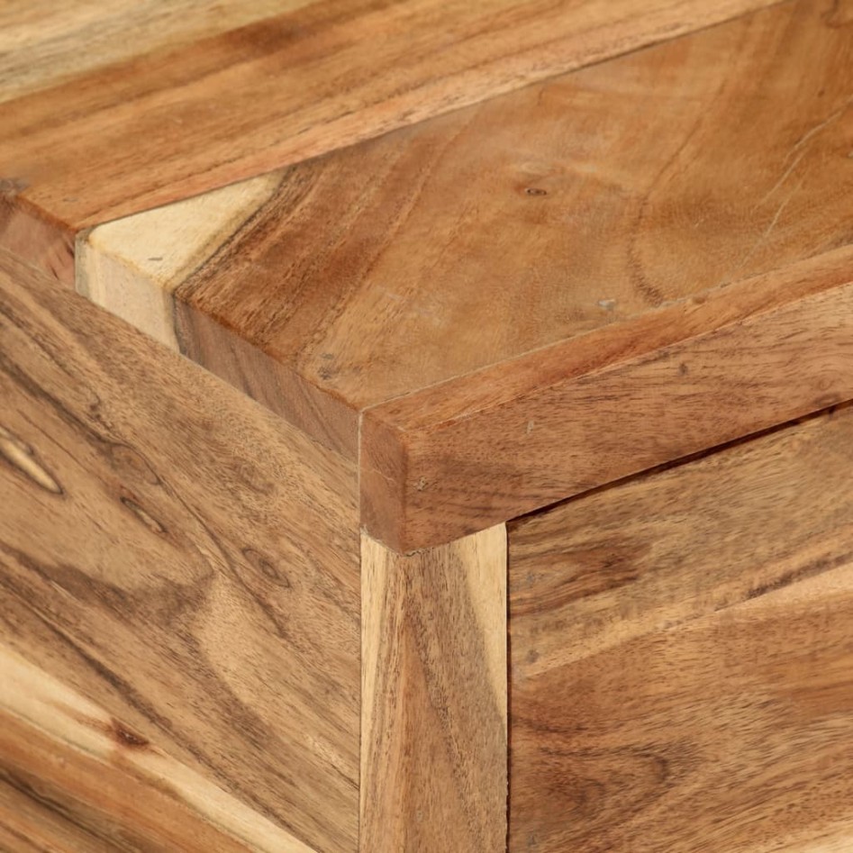 Mueble de TV madera maciza de