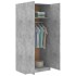 Armario de madera contrachapada gris hormigón 80x52x180