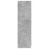 Armario de madera contrachapada gris hormigón 80x52x180