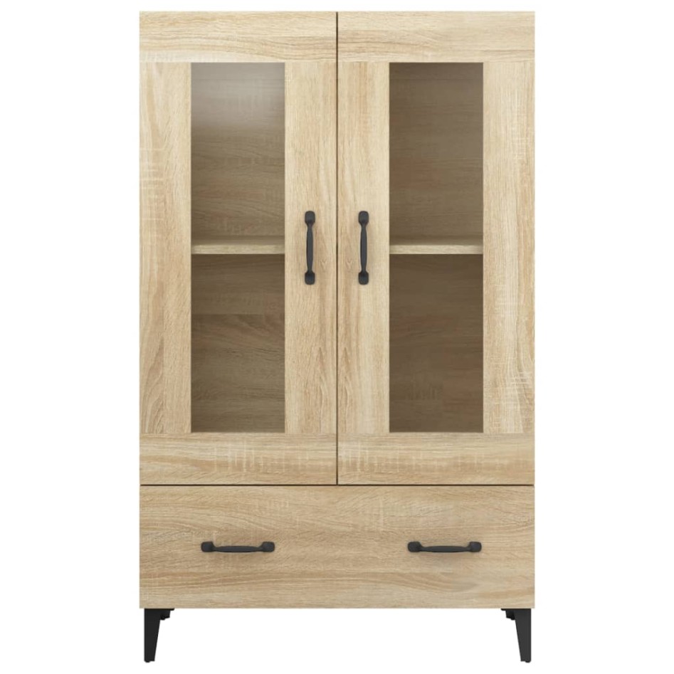 Aparador madera contrachapada roble Sonoma 70x31x115