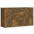 Aparador madera contrachapada color roble ahumado 120x36x69