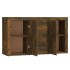 Aparador madera contrachapada color roble ahumado 120x36x69