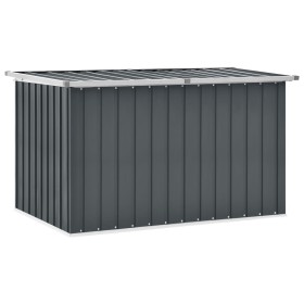 Caja de almacenaje para jardín gris 149x99x93