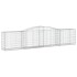 Cesta de gaviones forma arco hierro galvanizado