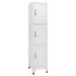 Armario taquilla con 3 compartimentos 38x45x180