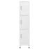 Armario taquilla con 3 compartimentos 38x45x180
