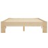 Estructura de cama de madera maciza de pino 120x200