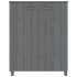 Zapatero HAMAR madera maciza pino gris oscuro 85x40x108