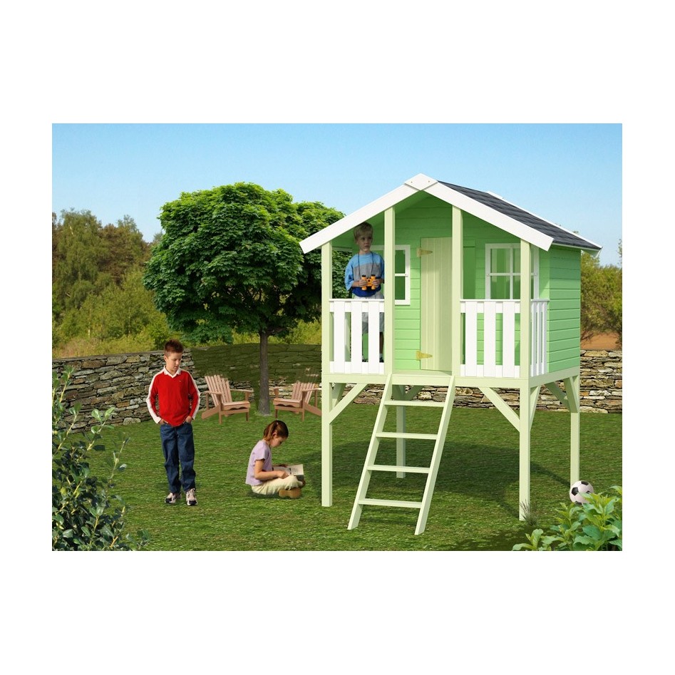 Casita infantil de madera Tom