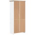 Librería BODO 5 estantes madera maciza pino marrón 80x38x180