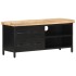 Mueble para TV de madera maciza de mango rugosa 90x30x41