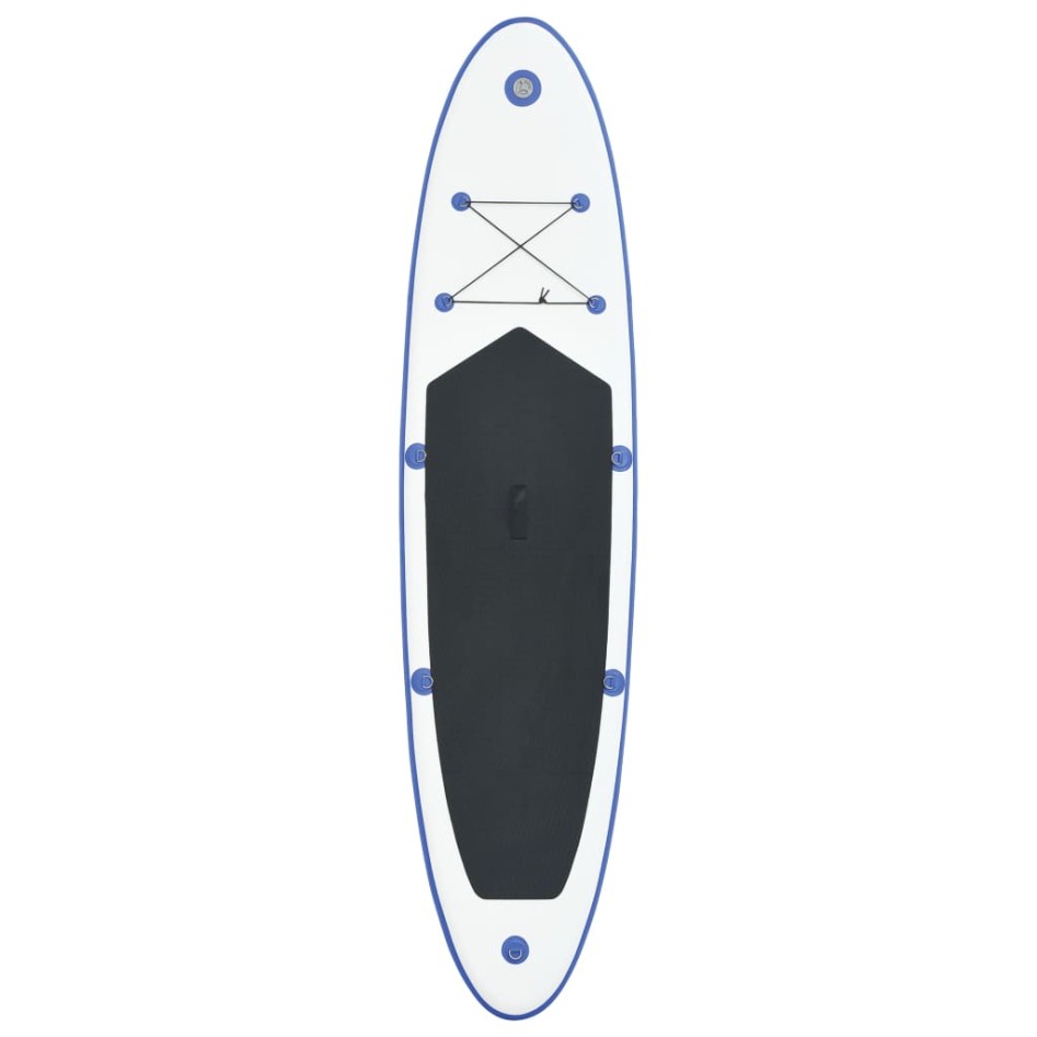 Set de tabla inflable de paddle surf SUP azul y