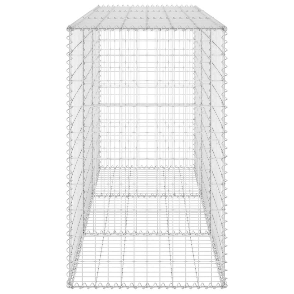 Muro de gaviones con cubiertas acero galvanizado 200x60x100