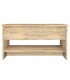 Mesa de centro madera contrachapada roble Sonoma 80x50x40 cm