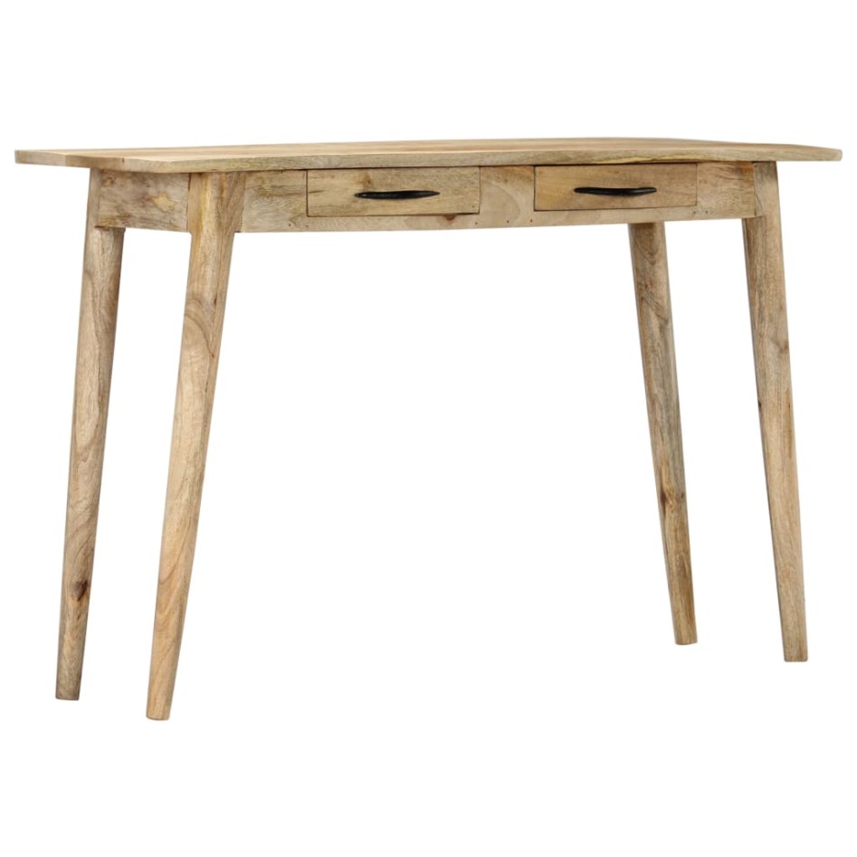 Mesa consola de madera maciza de mango rugosa 115x40x75