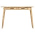 Mesa consola de madera maciza de mango rugosa 115x40x75