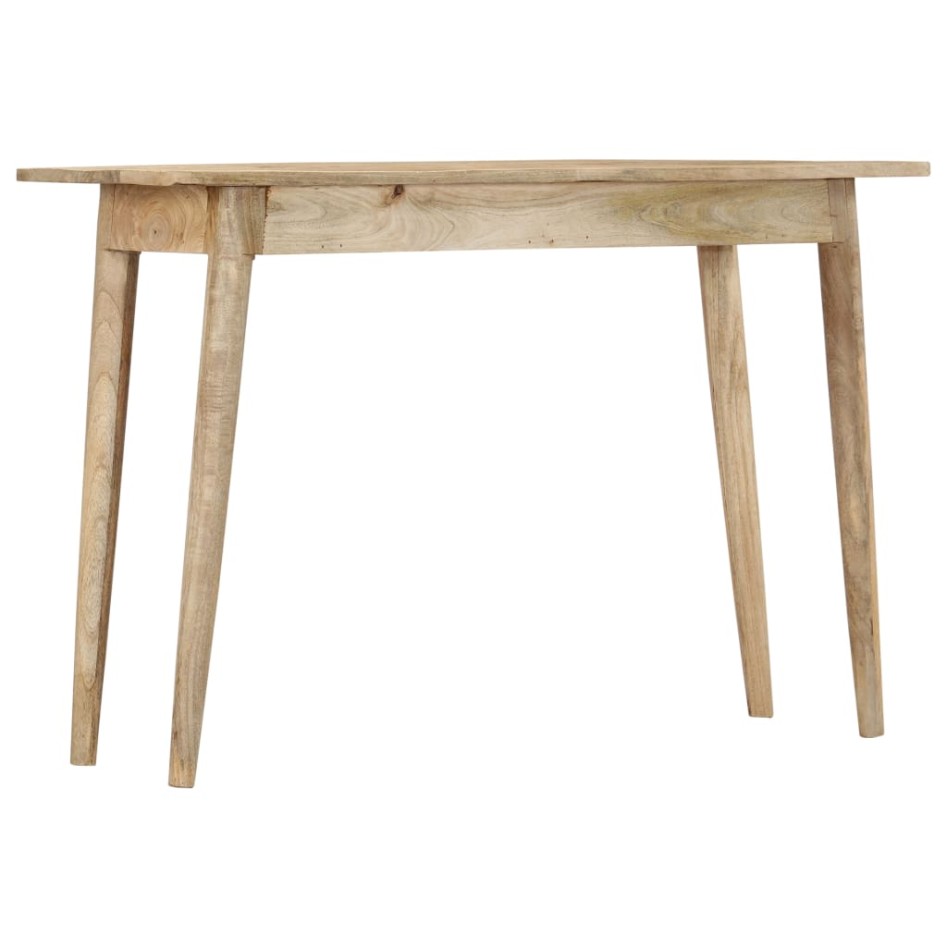 Mesa consola de madera maciza de mango rugosa 115x40x75
