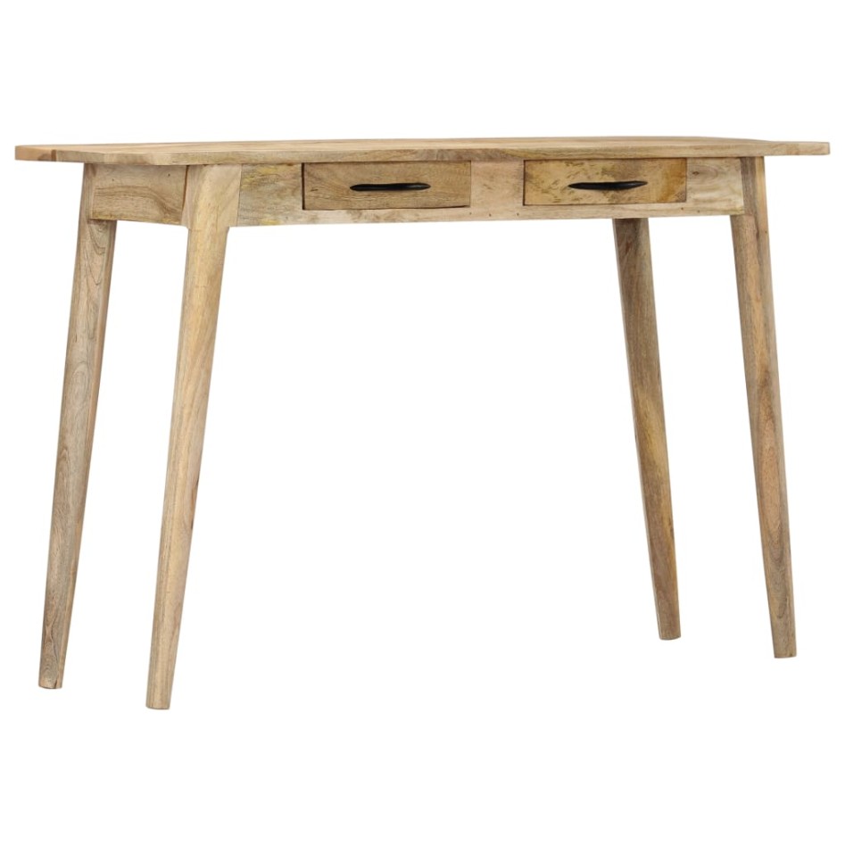 Mesa consola de madera maciza de mango rugosa 115x40x75
