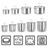 Olla de acero inoxidable 32 L 40x26