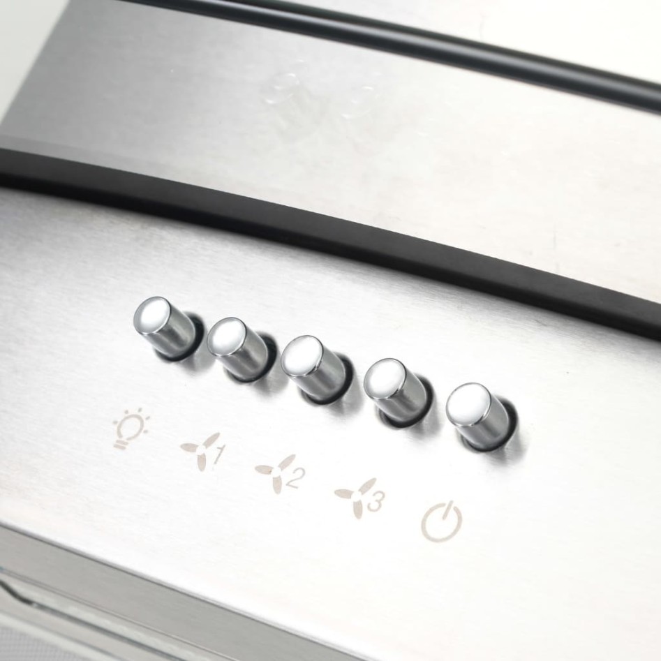 Campana extractora de techo 90 cm acero inoxidable 756 m³/h