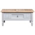 Mesa de centro Corona Range pino mexicano gris 100x55x45