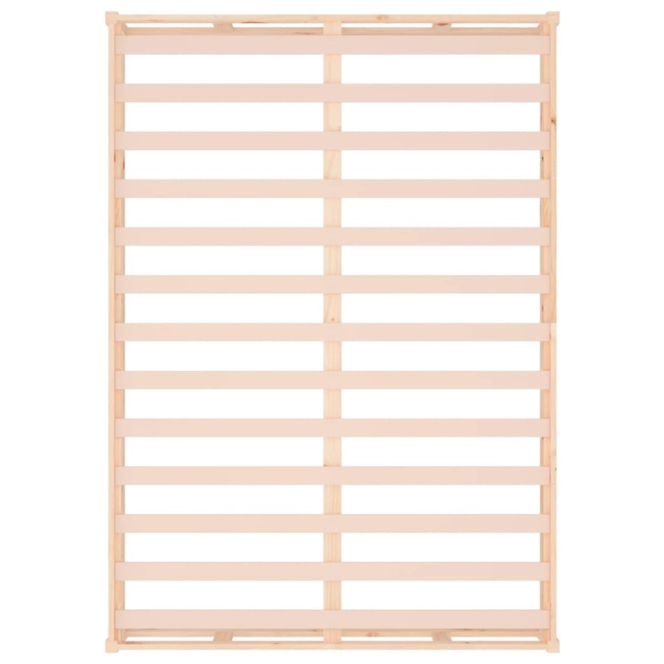 Estructura de cama de madera maciza super king 180x200