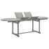 Mesa de comedor jardín madera maciza acacia (160-240)x100x75