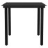 Juego de comedor de jardín 5 piezas ratán PVC