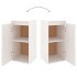 Muebles para TV 5 piezas madera maciza de pino