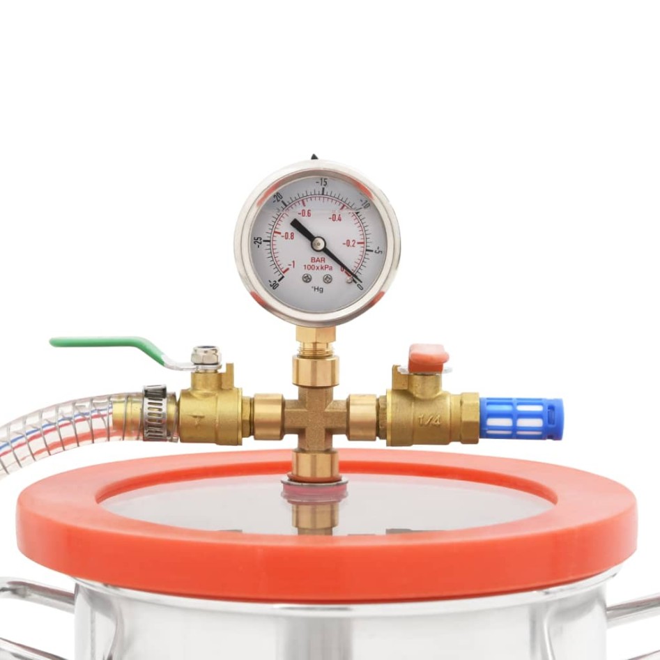 Cámara de vacío con bomba de 2 etapas 5,5