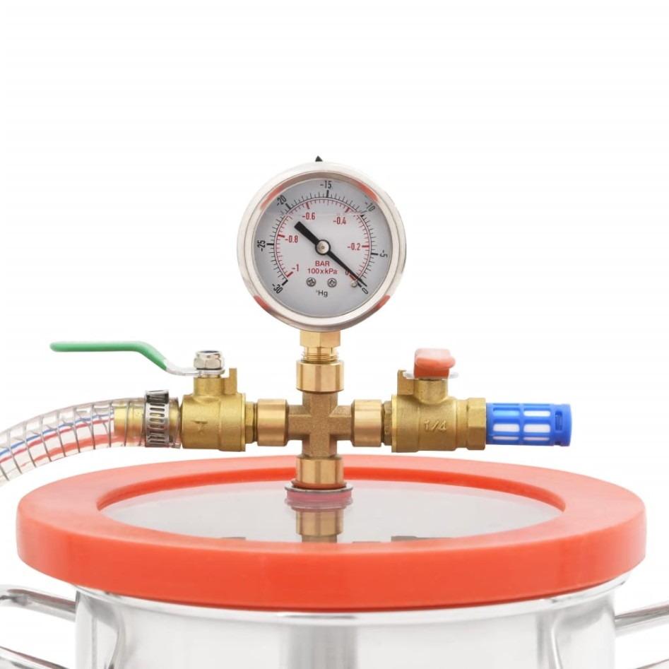 Cámara de vacío con bomba de una etapa 3,7