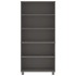 Aparador HAMAR madera de pino maciza gris