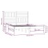 Estructura de cama madera maciza de pino 140x200