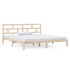 Estructura de cama madera maciza de pino 140x190