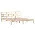 Estructura de cama madera maciza de pino 140x190
