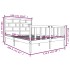 Estructura de cama madera maciza de pino blanco 120x200