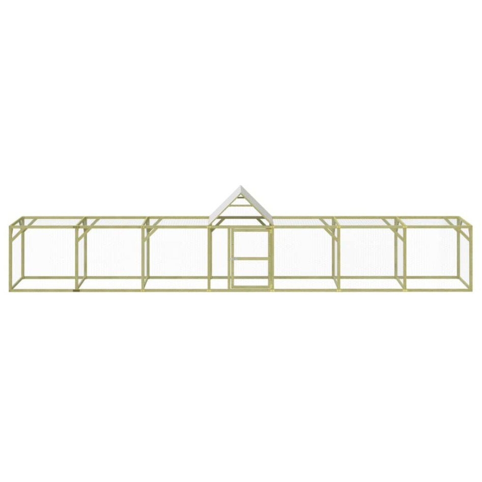 Gallinero madera maciza de pino impregnada 700x100x150