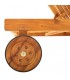 Tumbona de madera de acacia, modelo Monasque