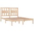 Estructura de cama madera maciza de pino 120x200