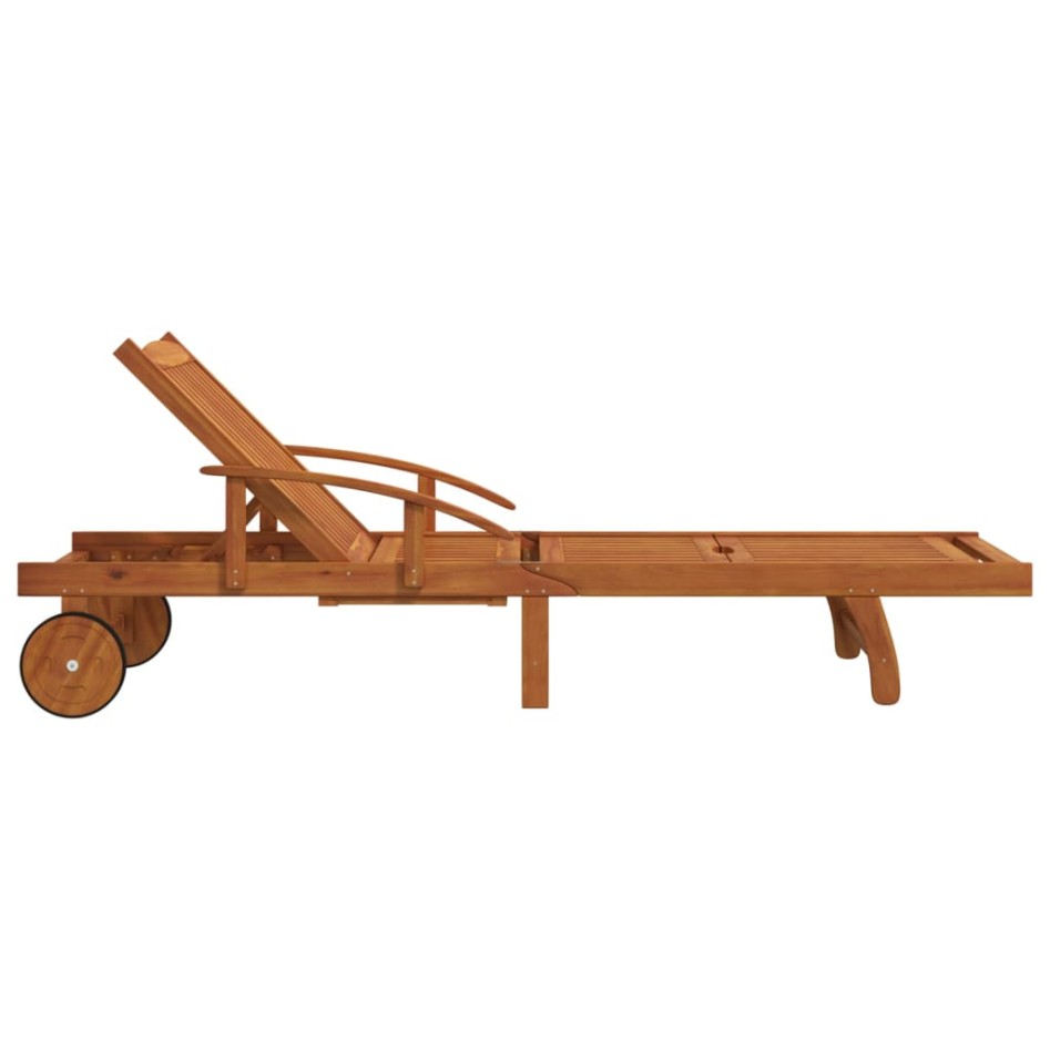 Tumbonas de madera maciza de acacia 2