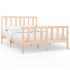 Estructura de cama madera maciza de pino 120x200