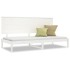 Sofá cama madera maciza de pino blanco 90x200
