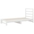 Sofá cama extraíble madera maciza de pino blanco 2x(90x190)