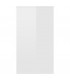 Escritorio de madera contrachapada blanco brillo 90x40x72 cm