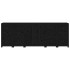Aparador de madera maciza de pino negro 230 x 35 x 80